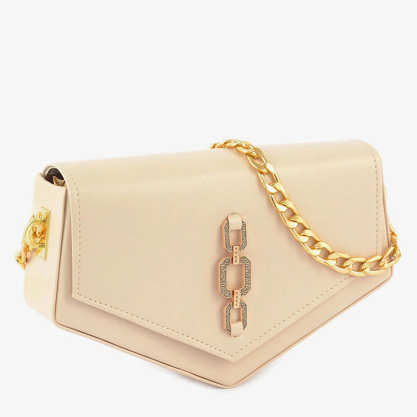 Sleek Buckle Shoulder Bag - Image 10