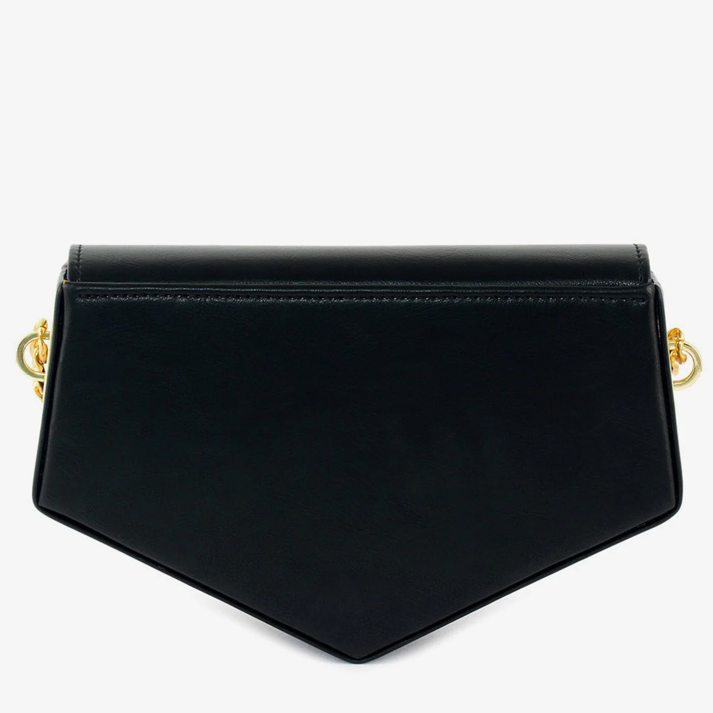 Sleek Buckle Shoulder Bag - Image 12