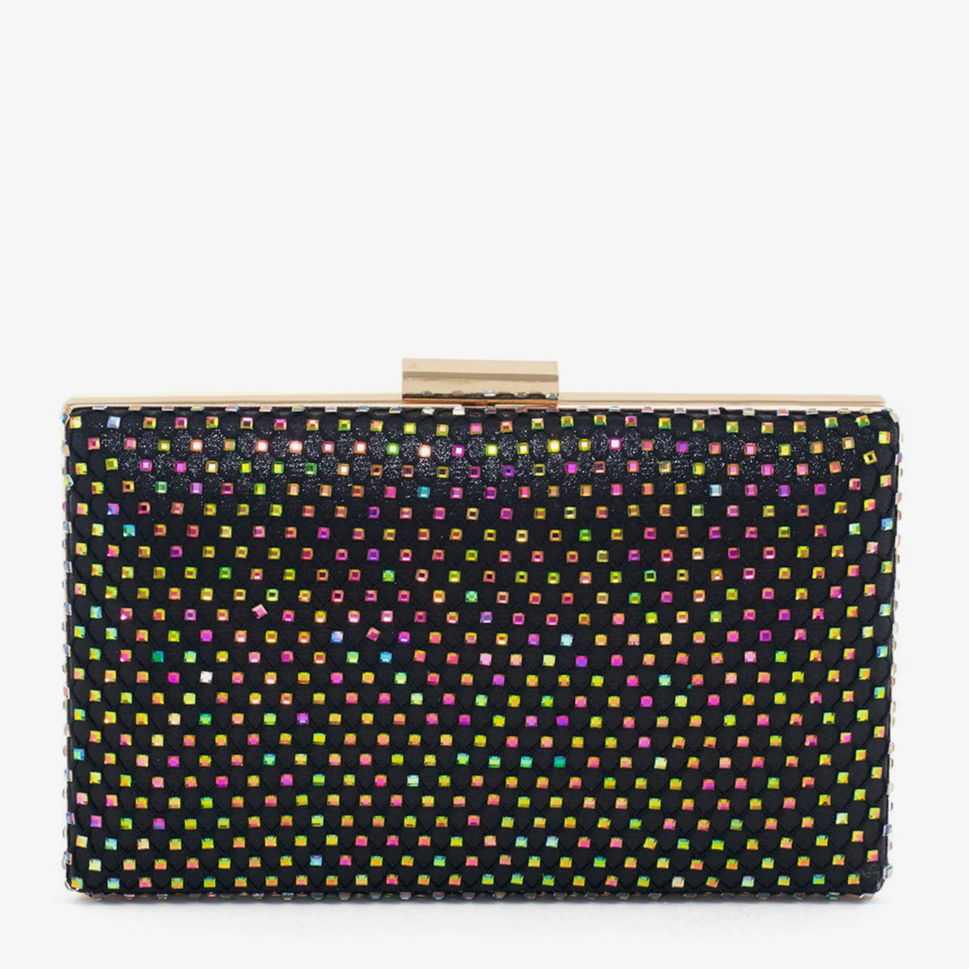 Dazzle Mesh Clutch