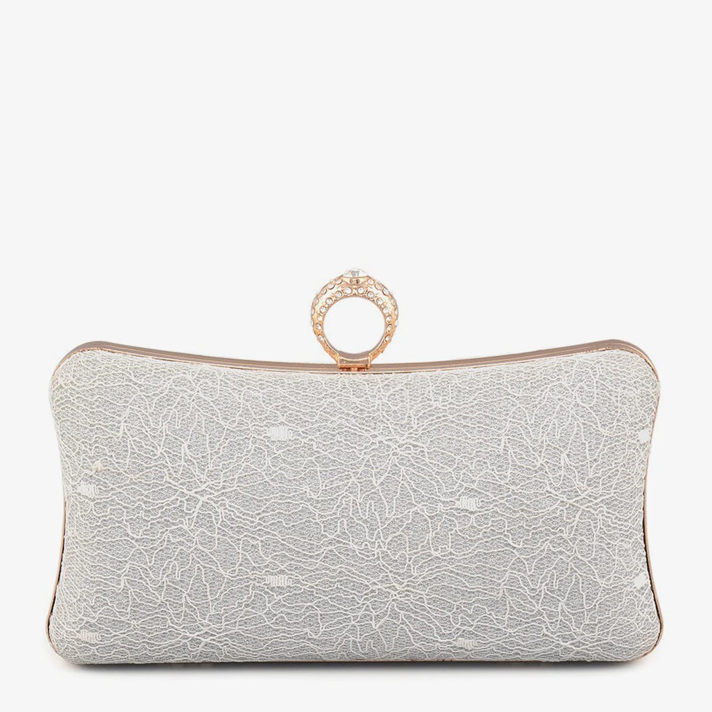 Matte Floral Clutch - Image 8