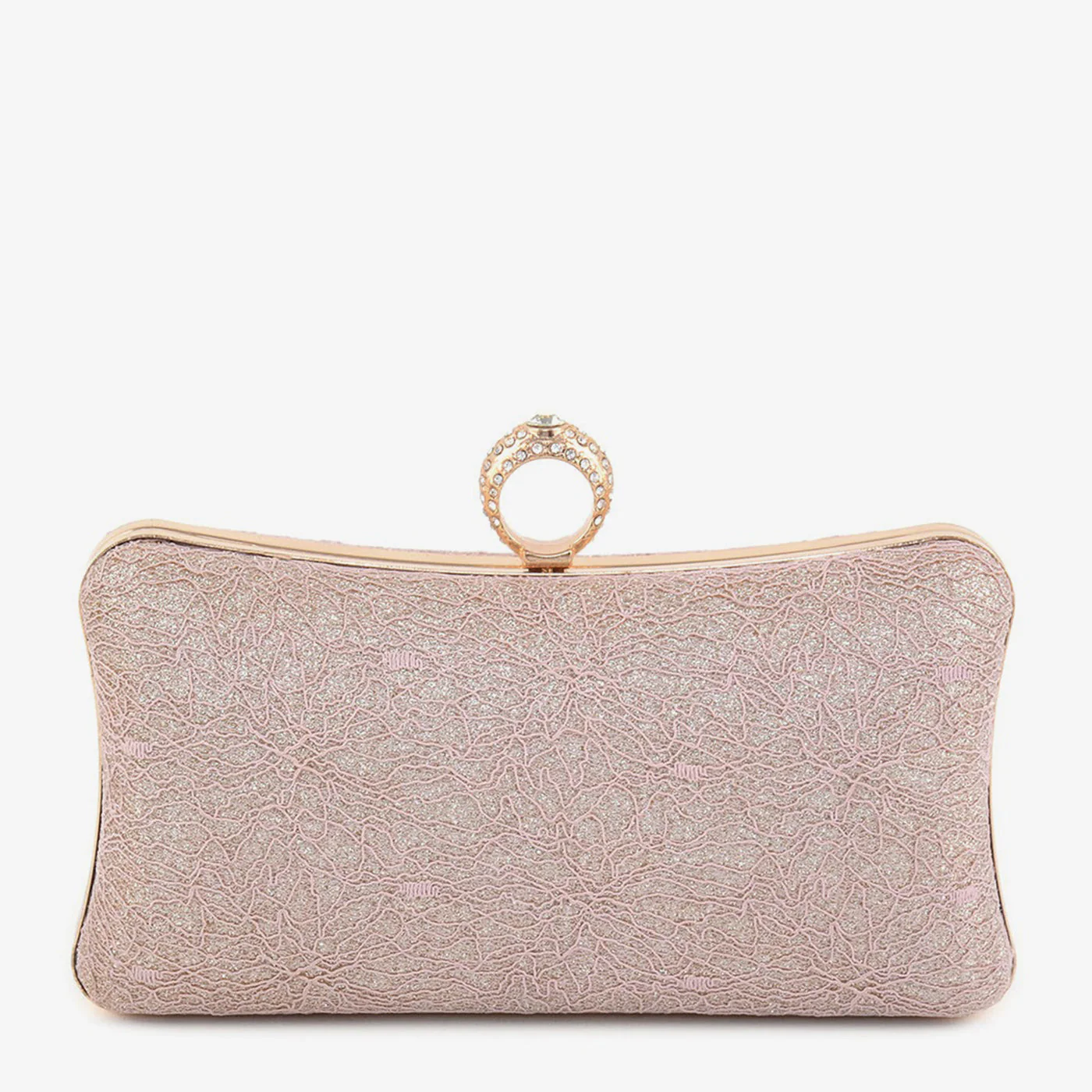 Matte Floral Clutch - Image 9