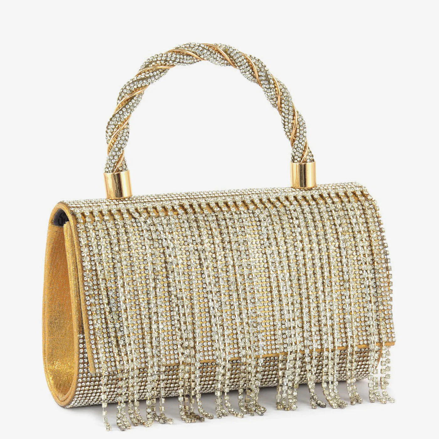 Crystal Tassel Clutch - Image 3