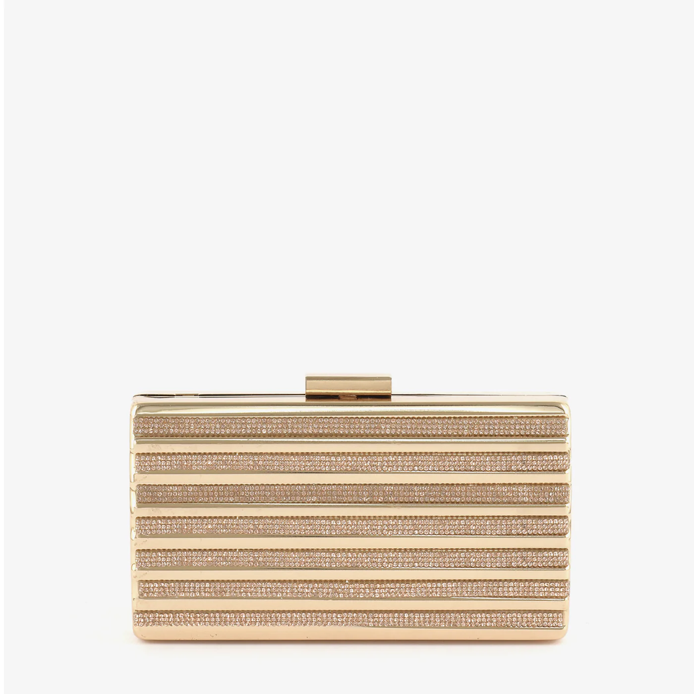 Metallic Fold-Over Clutch - Image 2