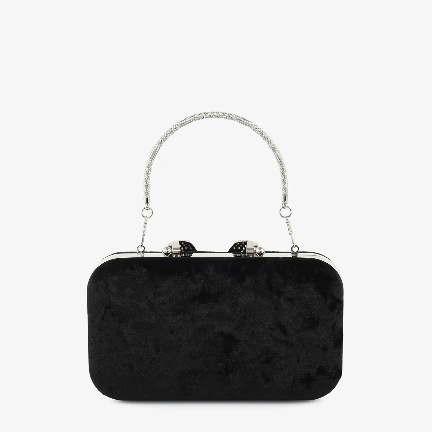 Velour V Glam Clutch - Image 20