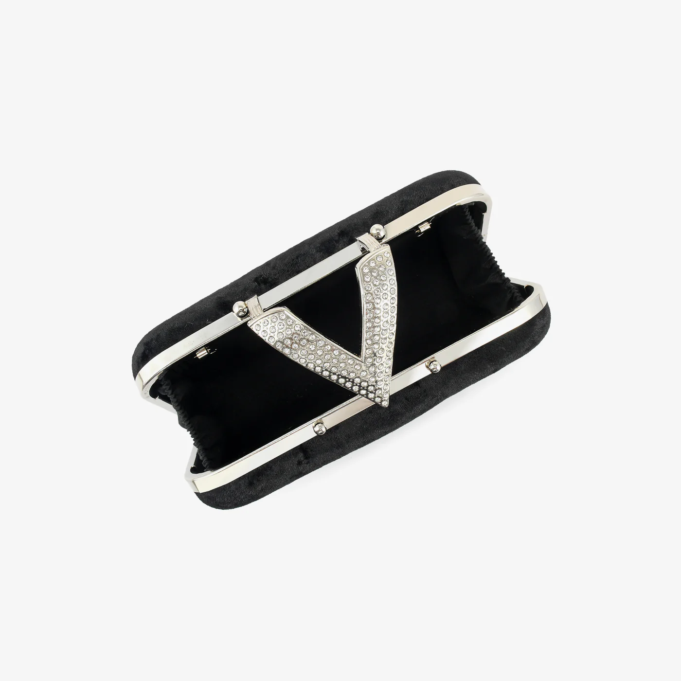 Velour V Glam Clutch - Image 22