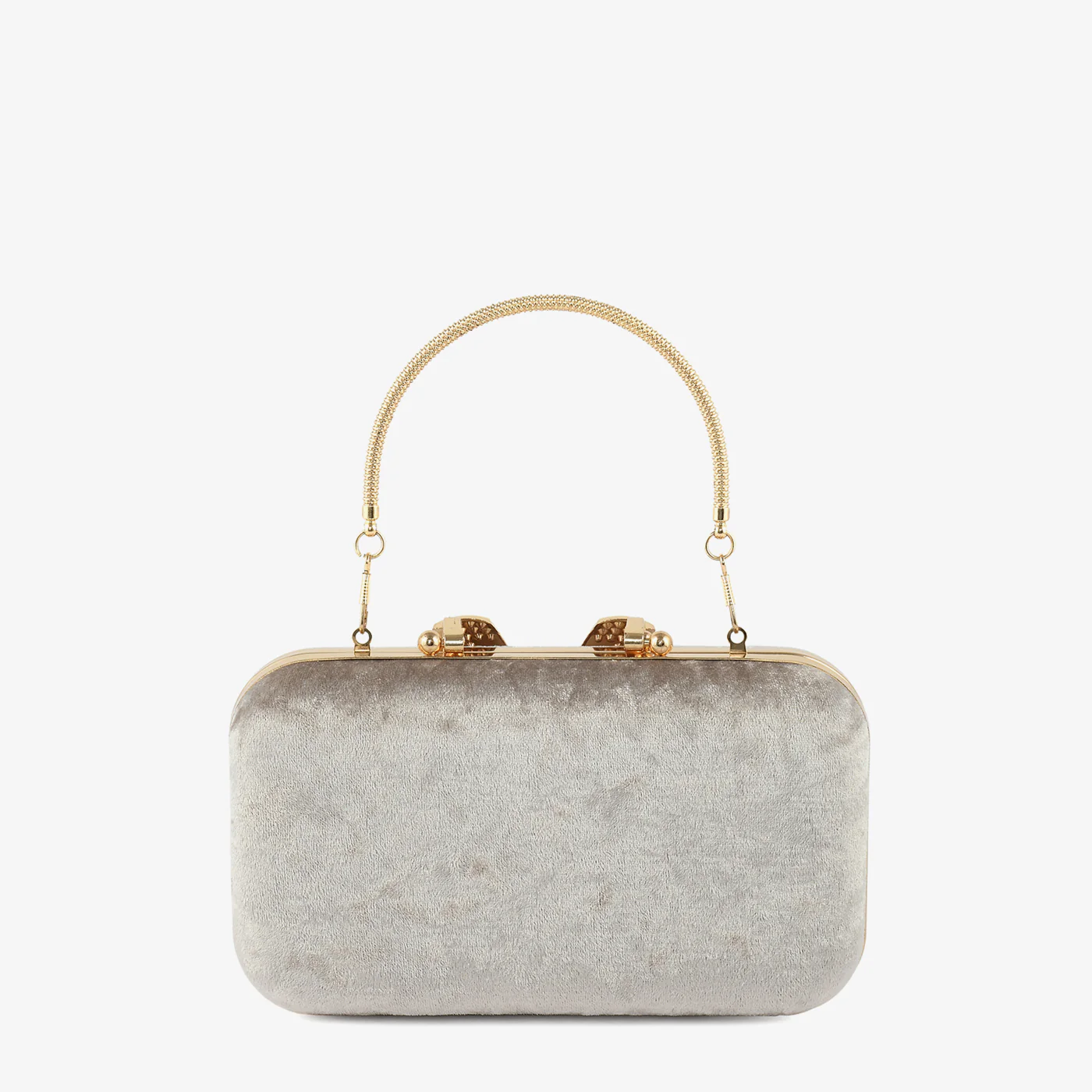 Velour V Glam Clutch - Image 24