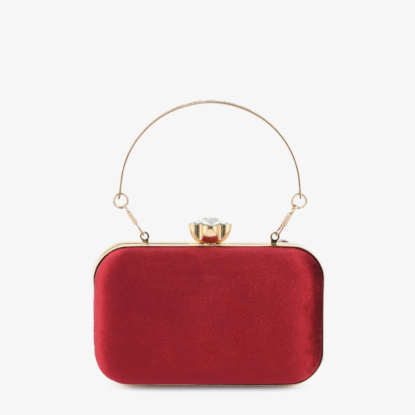 Ruby Embellished Clutch - Image 2