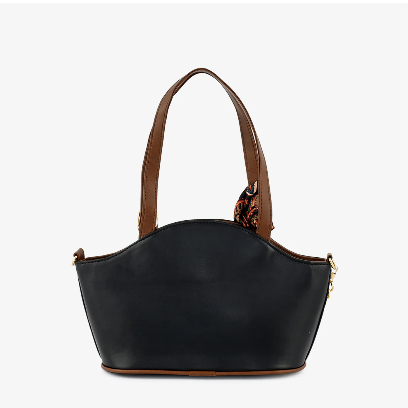 Printed Scraf Shoulder Bag - Image 14