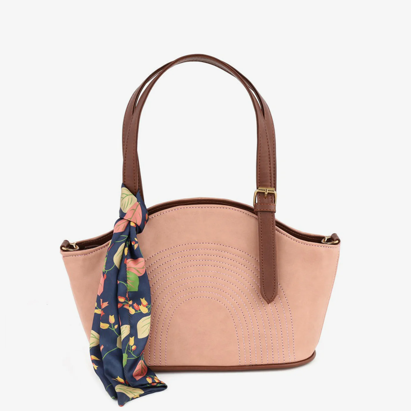 Printed Scraf Shoulder Bag - Image 4