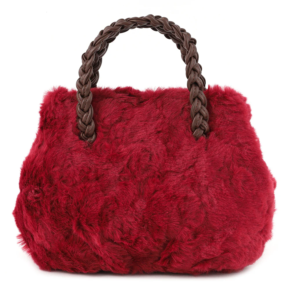 Fluffy Shoulder Bag - Image 2