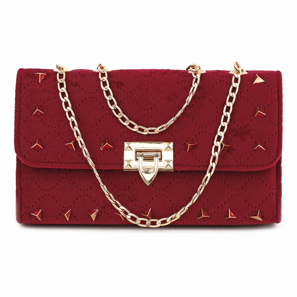 Studded Shoulder Bag