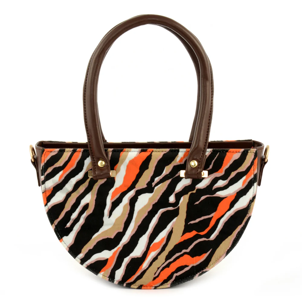 Stylized Structure Shoulder Bag