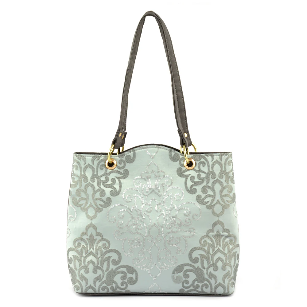 Matelic Eyelets Shoulder Bag
