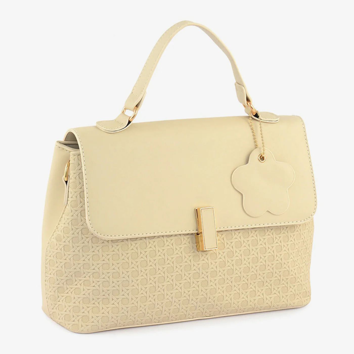 Luxe Texture Shoulder Bag - Image 3