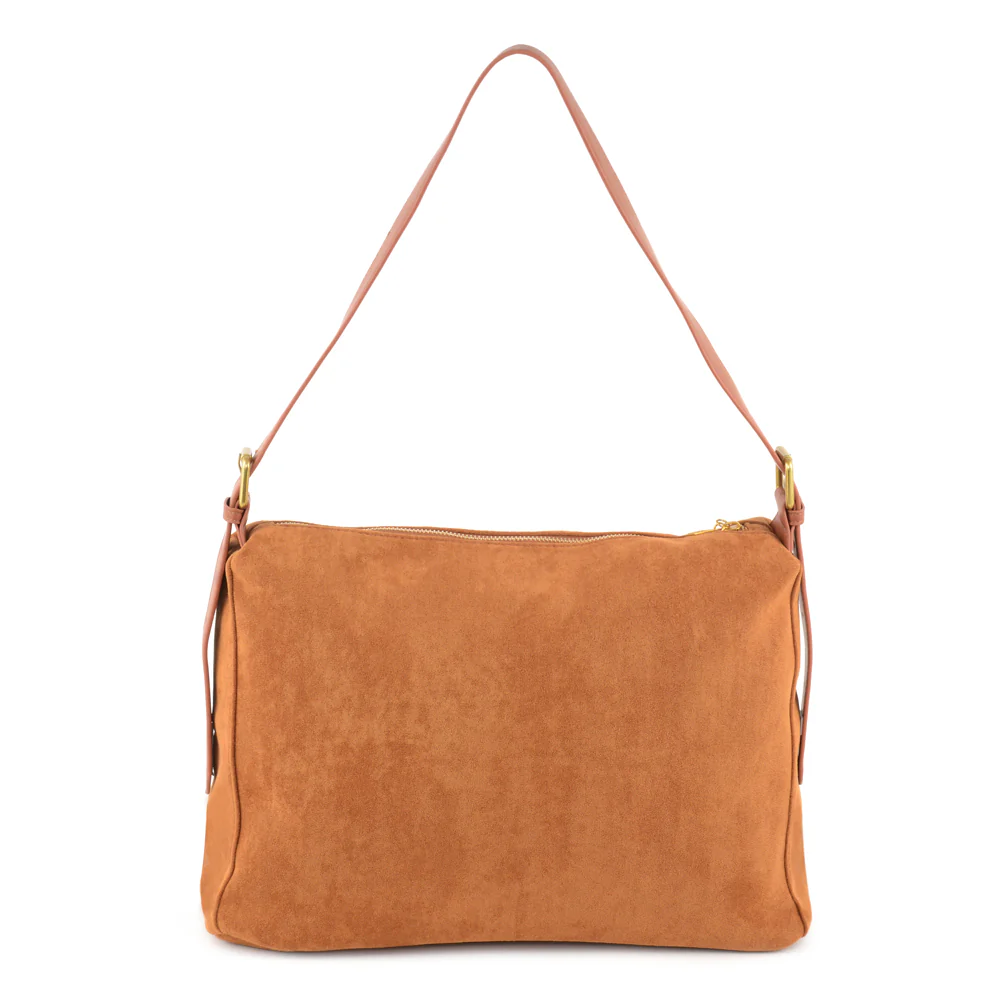 Suede Sense Shoulder Bag