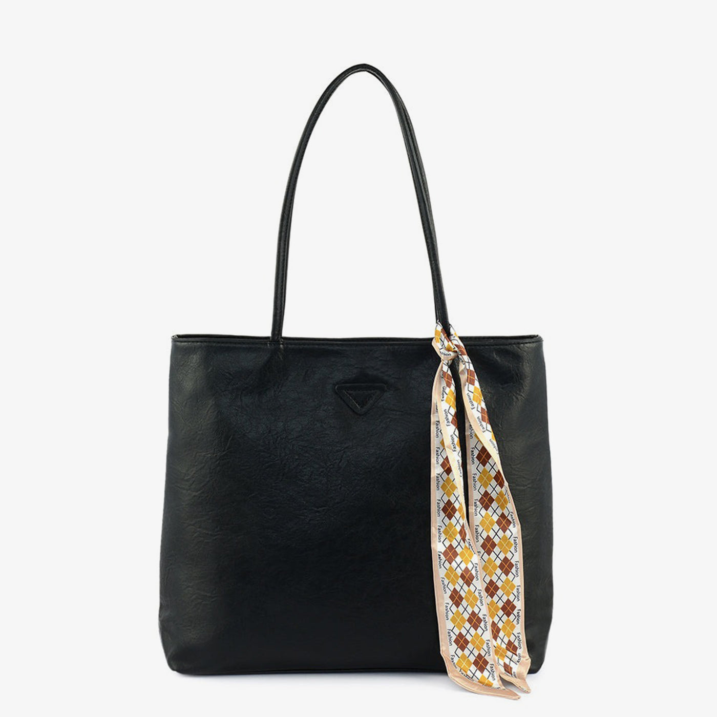 Draped Charm Tote
