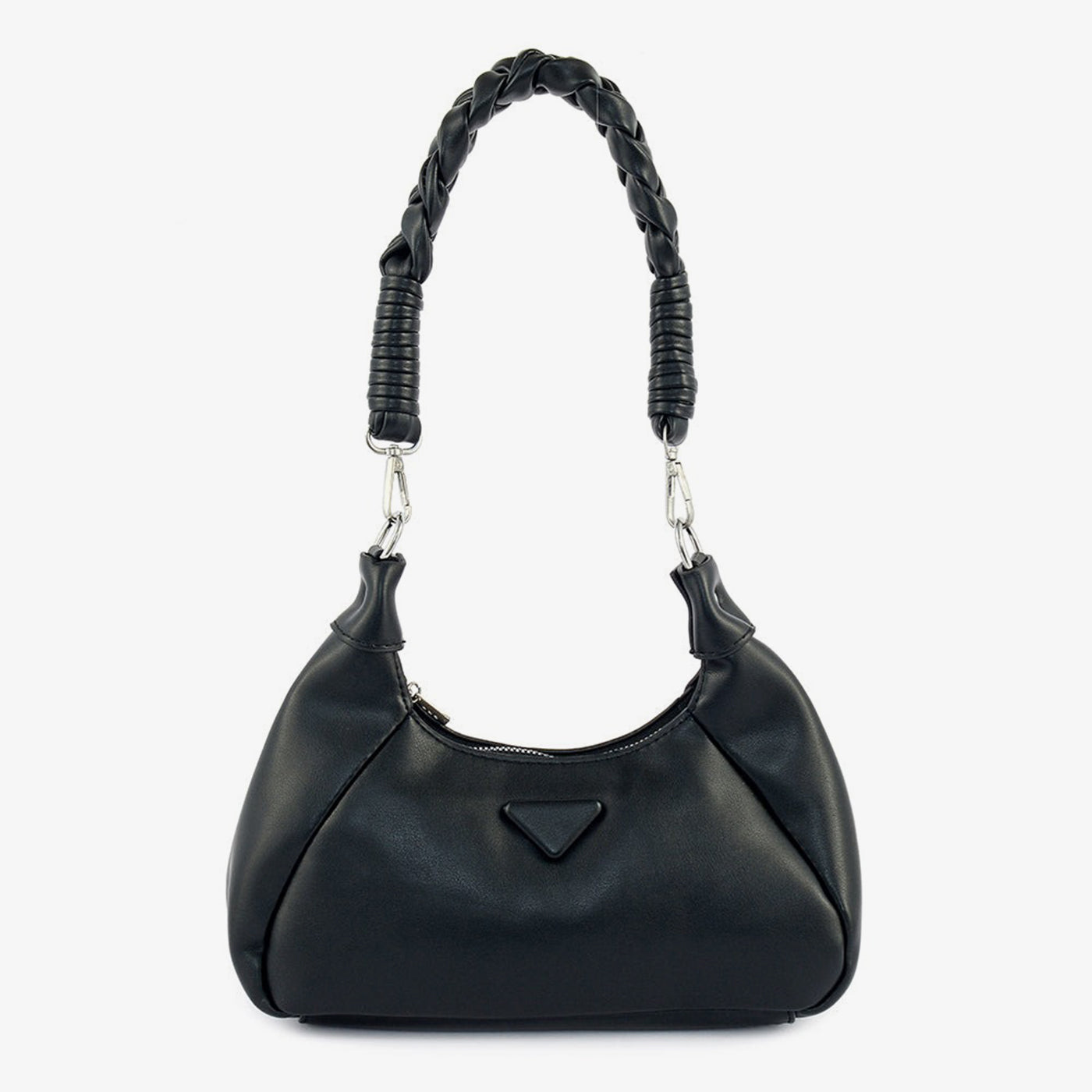 Noir Braid Shoulder Bag