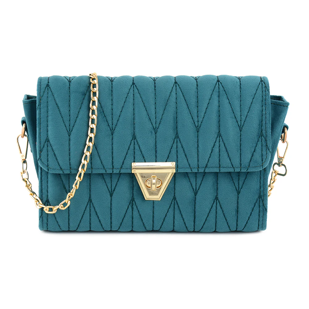 Silky Velvet Shoulder Bag - Image 7