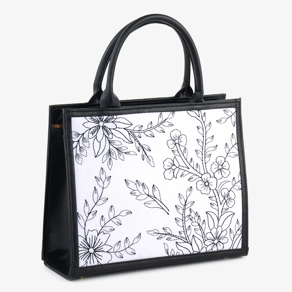 Embroidered Charm Shoulder Bag - Image 12