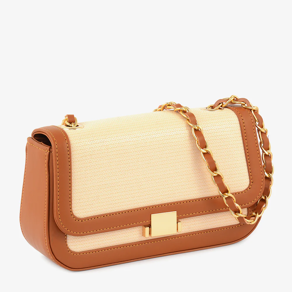 Shine Buckle Shoulder Bag - Image 3