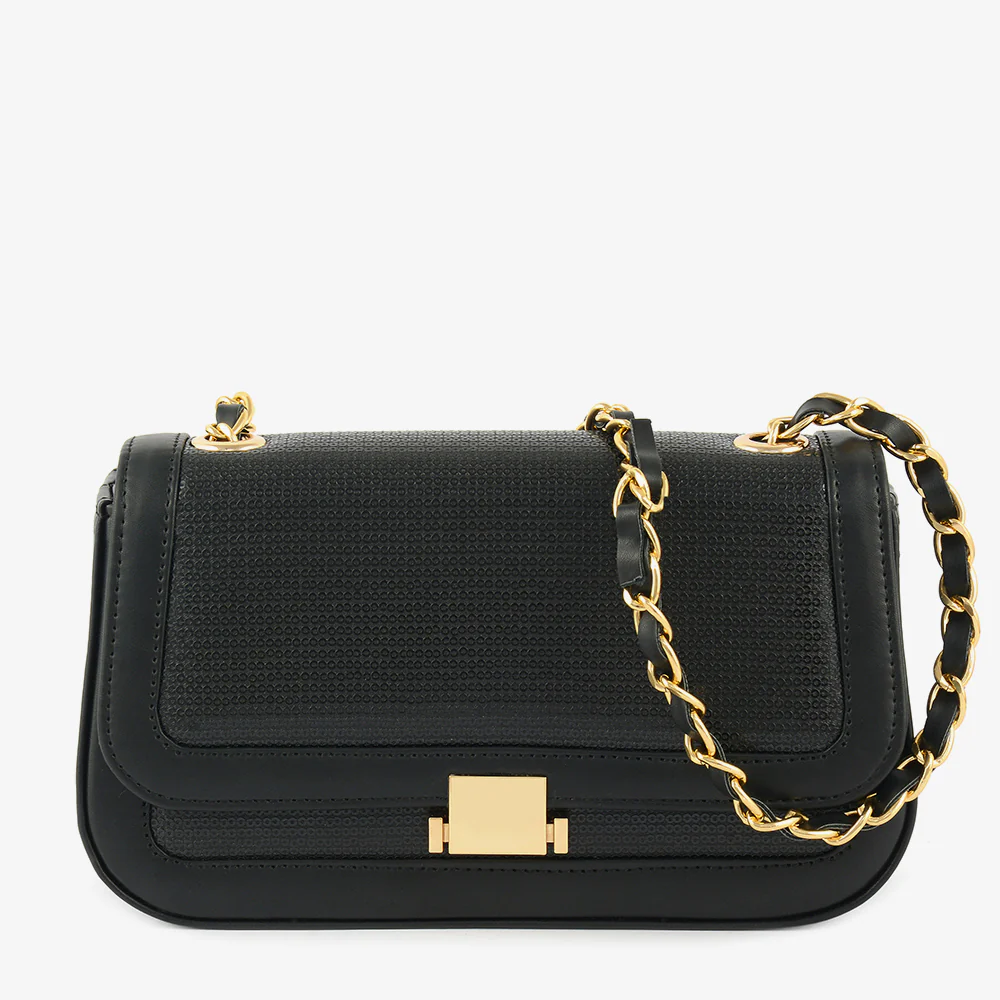 Shine Buckle Shoulder Bag - Image 4