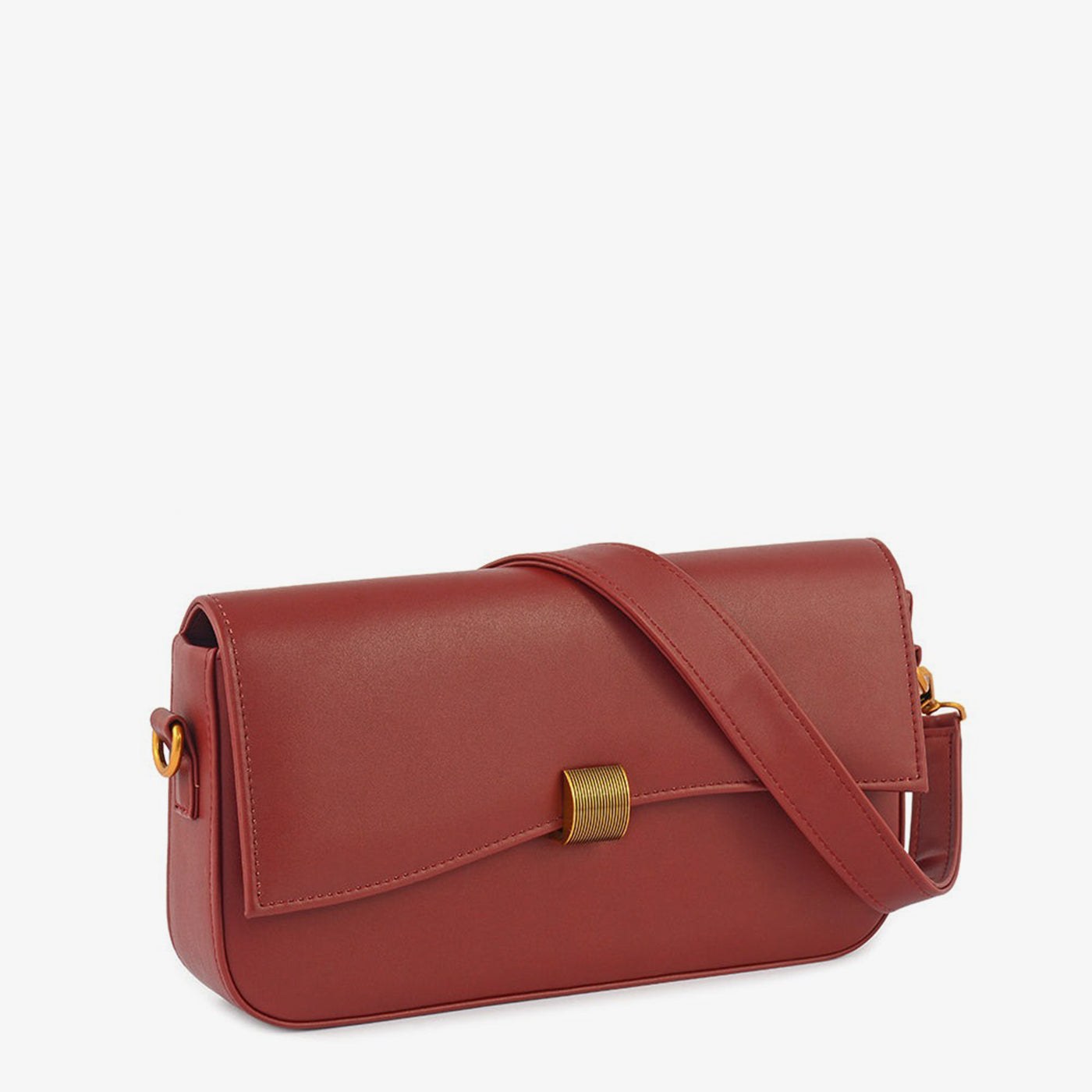 Stylish Buckle Shoulder Bag - Image 6