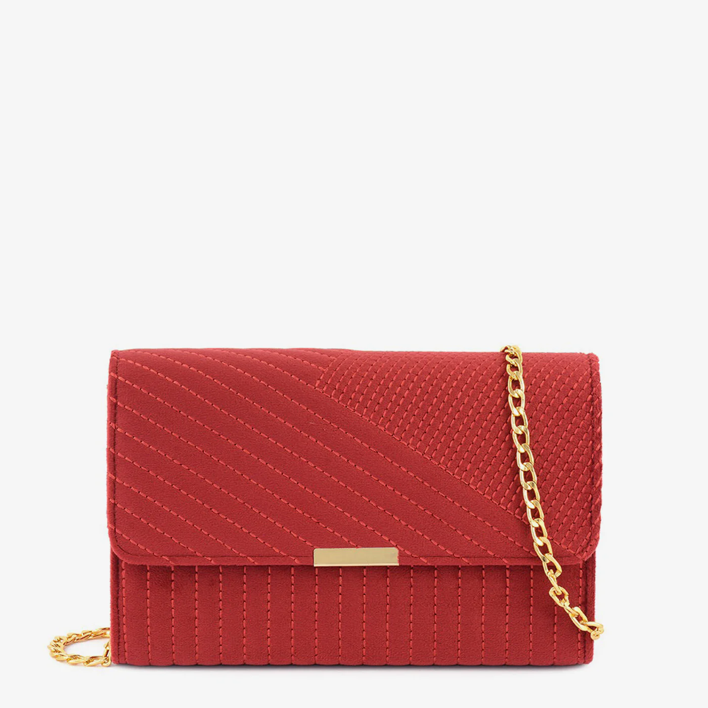 Panelled Chain Bag - Image 4