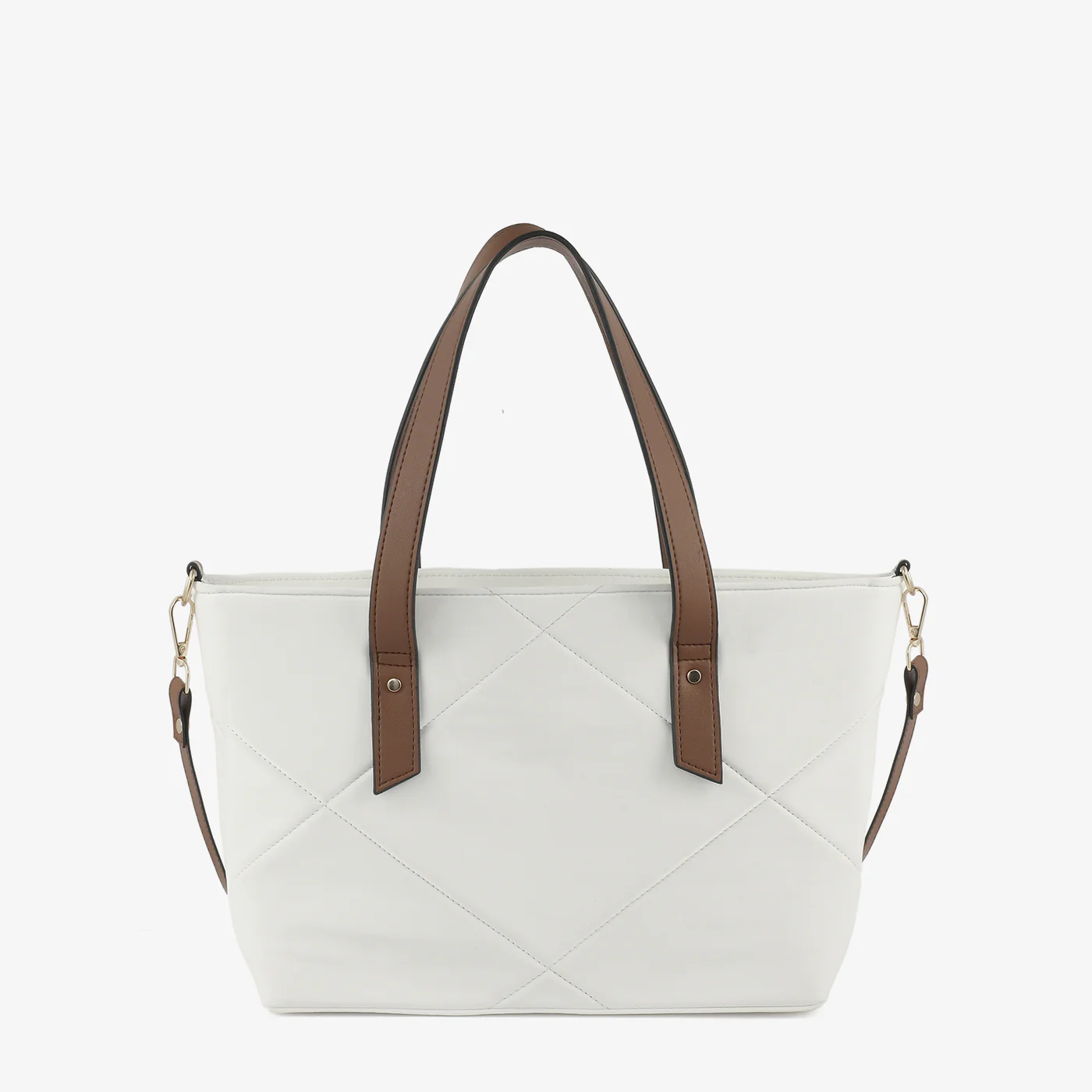 Diamond Stitch Tote - Image 4