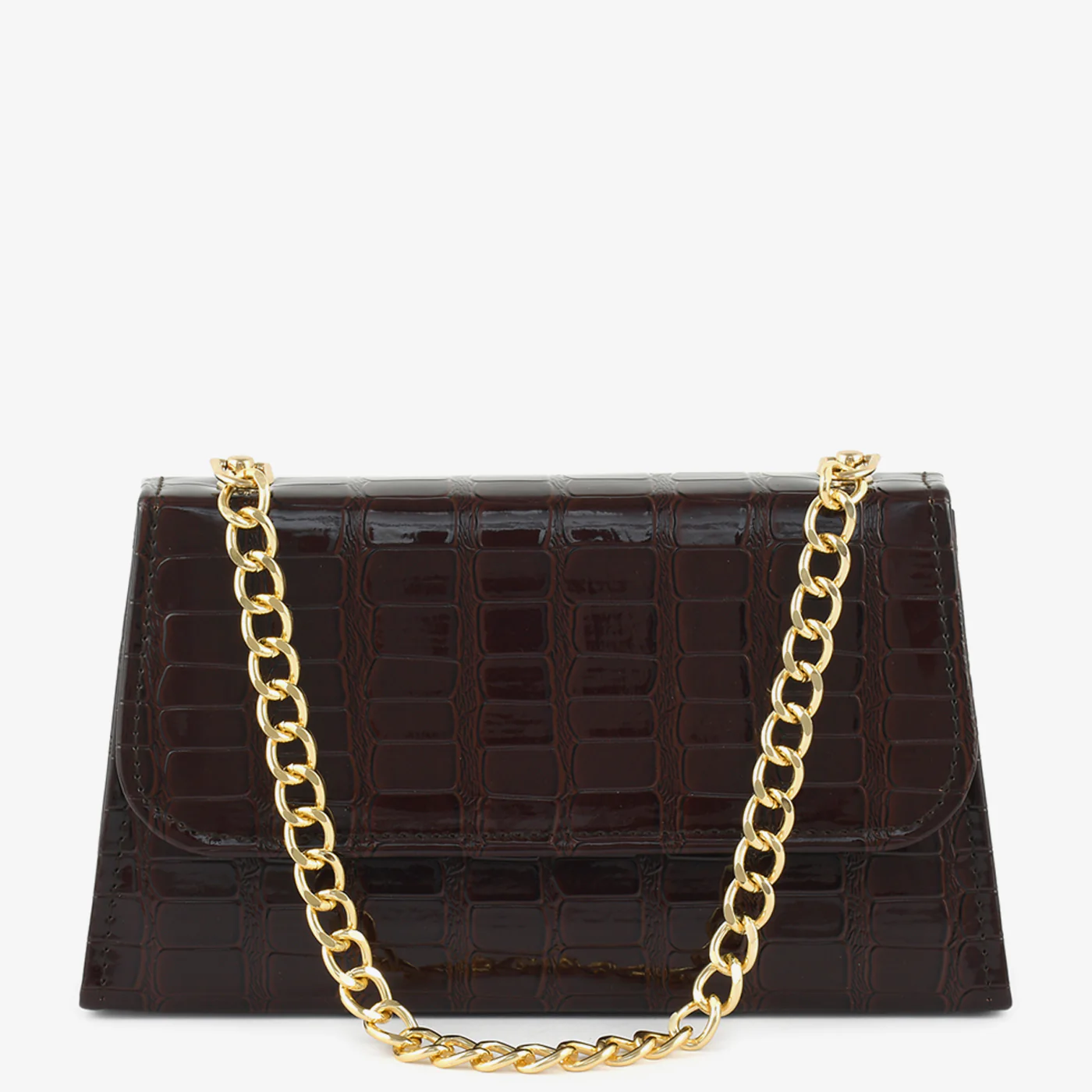 Embossed Chain Bag - Image 10