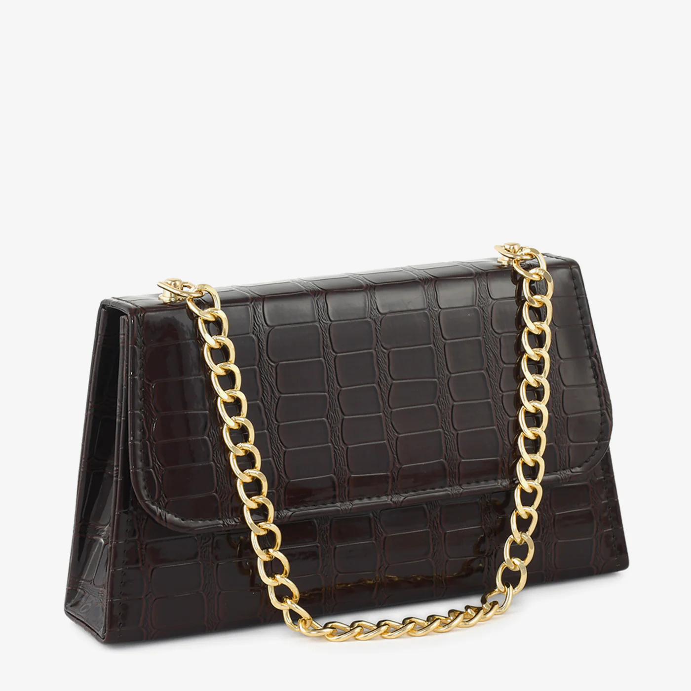 Embossed Chain Bag - Image 12