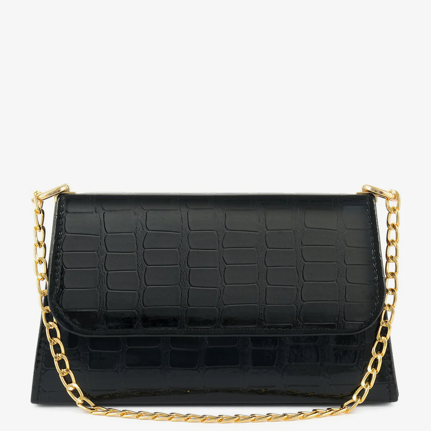 Embossed Chain Bag - Image 4