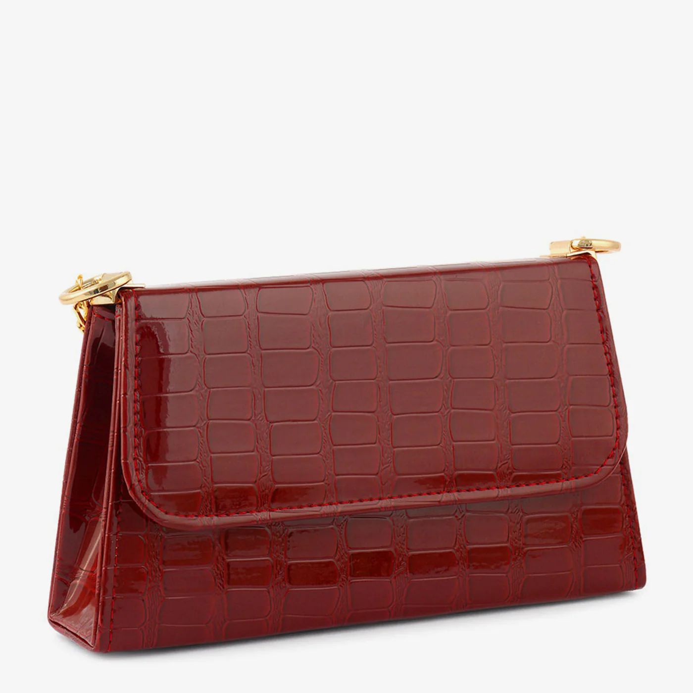 Embossed Chain Bag - Image 9