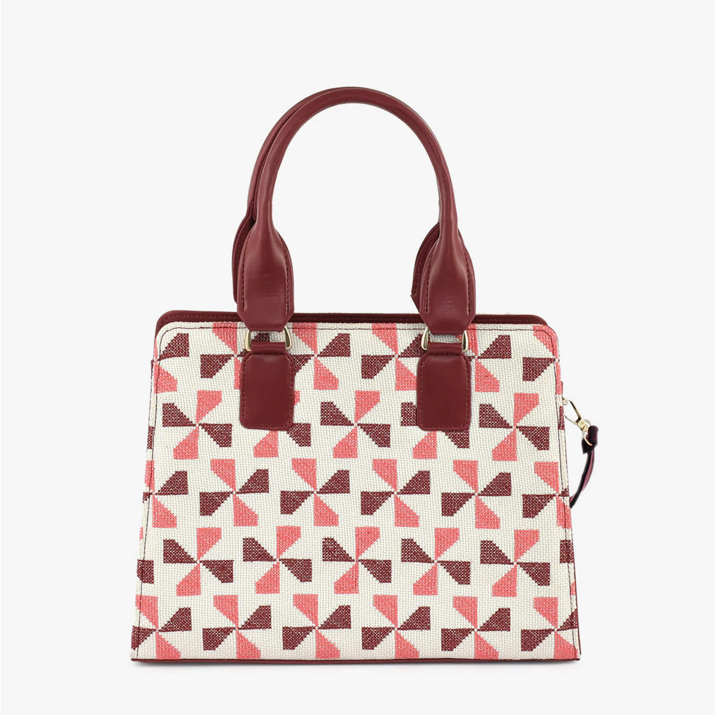 Geometric Print Bag - Image 5