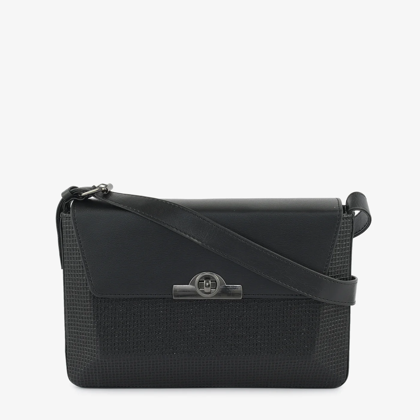 Textured Elegance Shoulder Bag