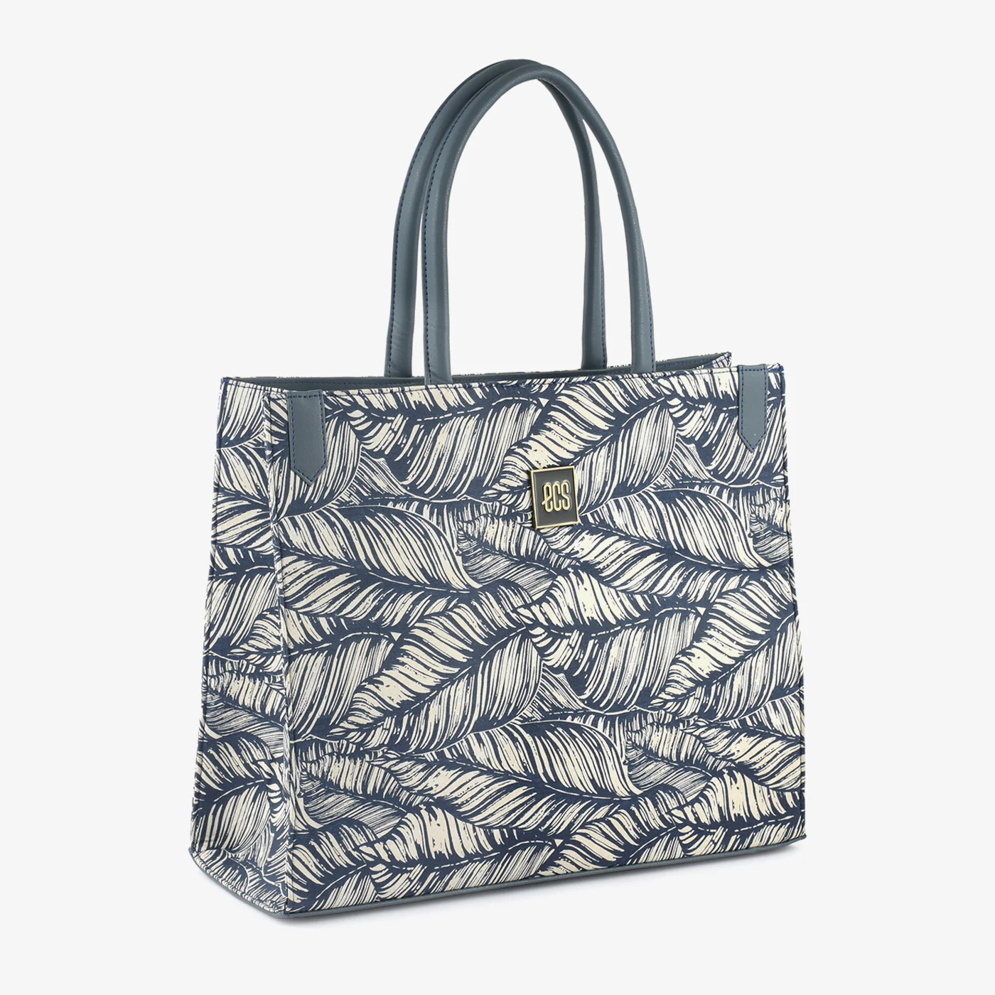 Leaf Print Everyday Tote - Image 3