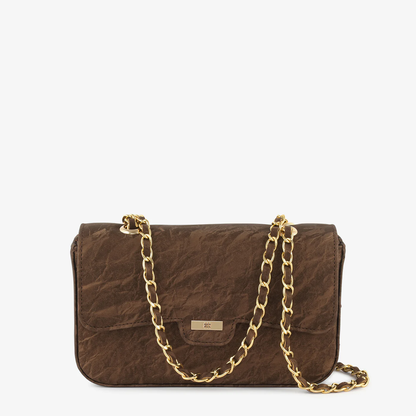 Black Quilted Shoulder Bag - Image 5