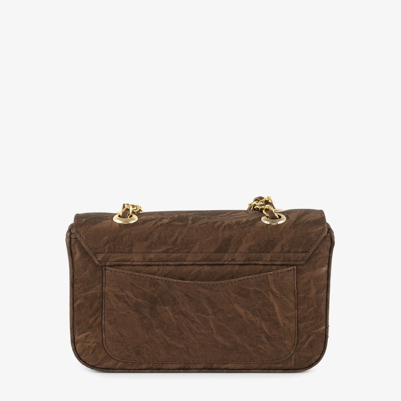 Black Quilted Shoulder Bag - Image 6