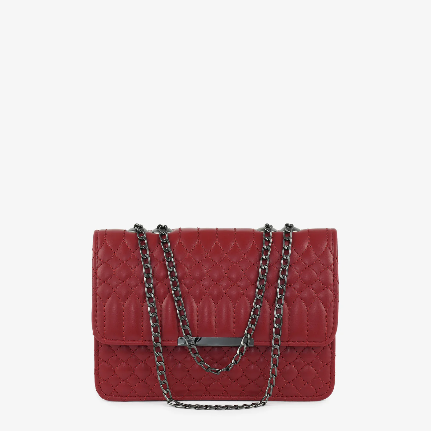 Noir Quilt Chain Bag