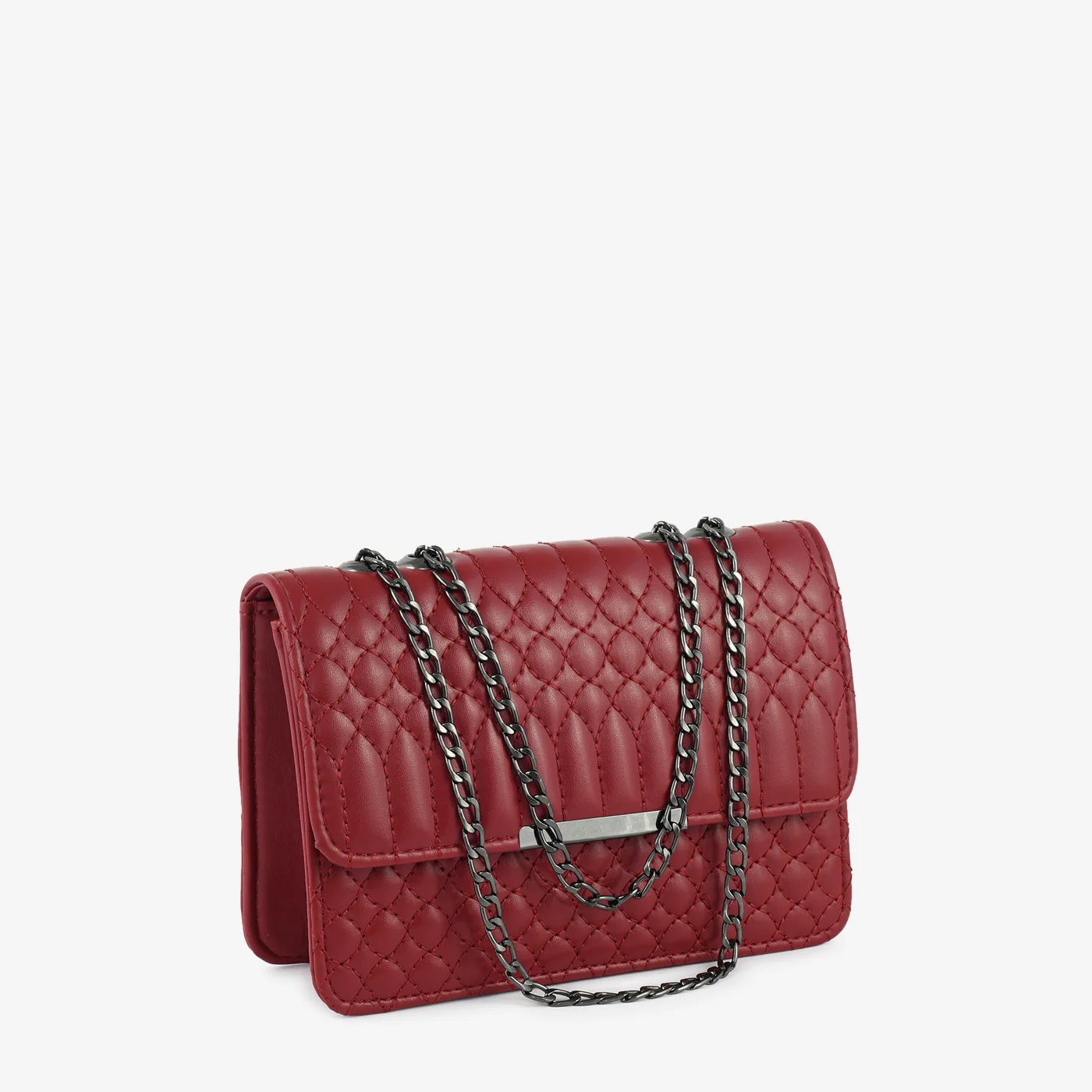 Noir Quilt Chain Bag - Image 3