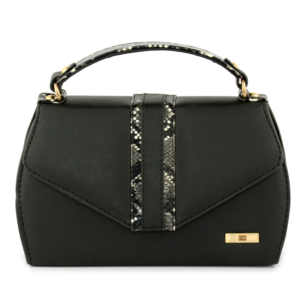 Stylized Flap Shoulder Bag