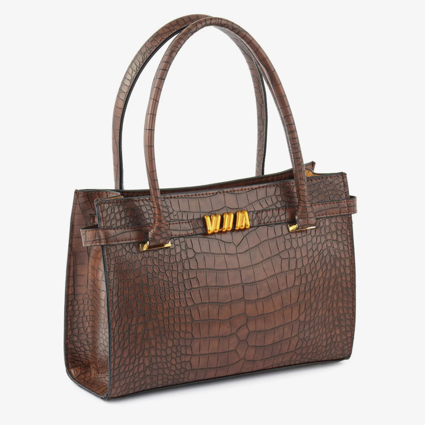 Chic Textured Tote - Image 6