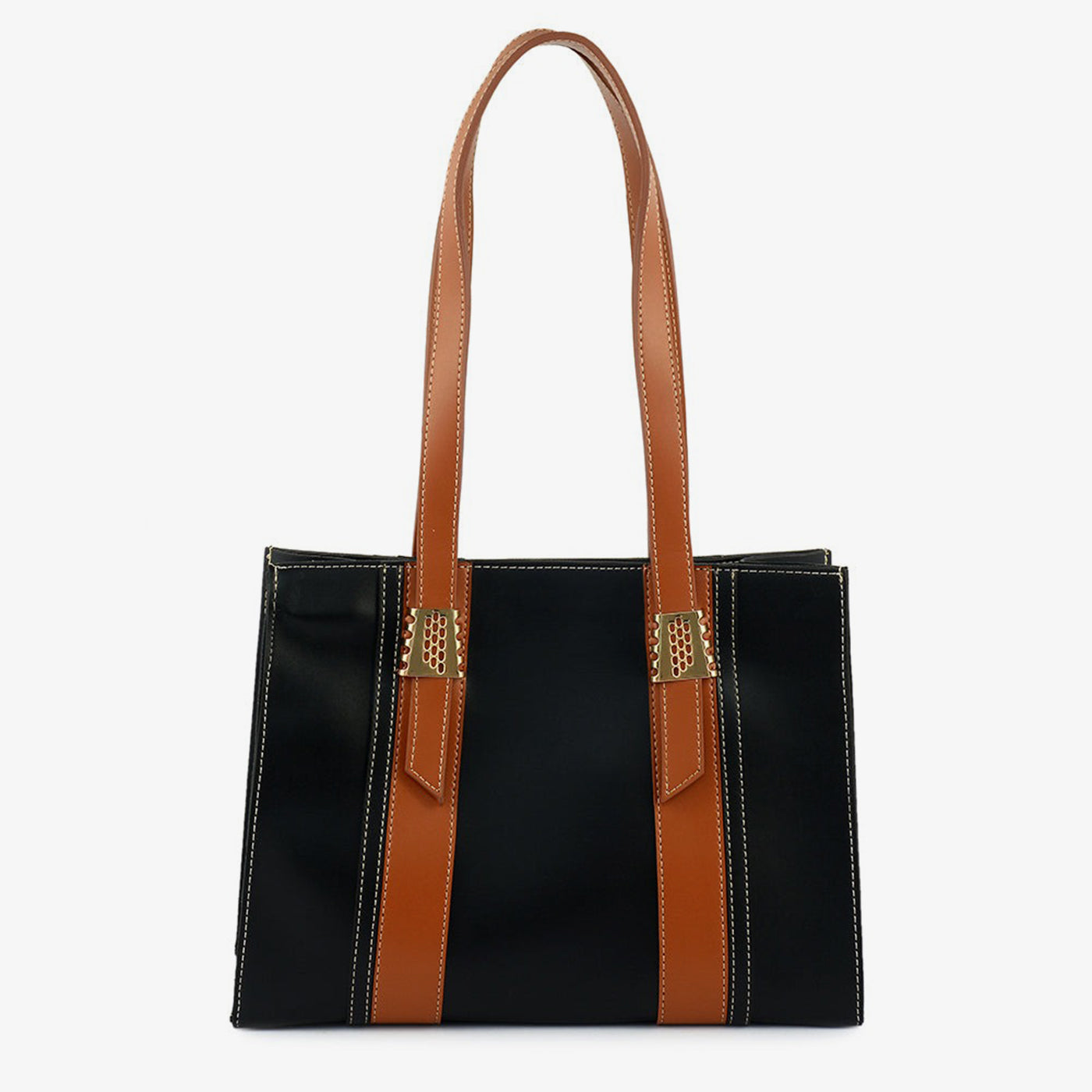 Structured Noir Tote