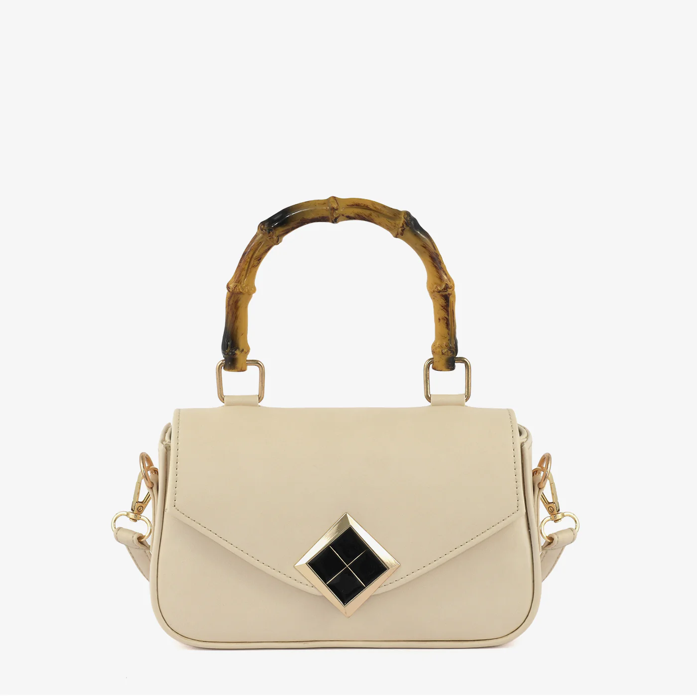 Bamboo Charm Mini Top Handle