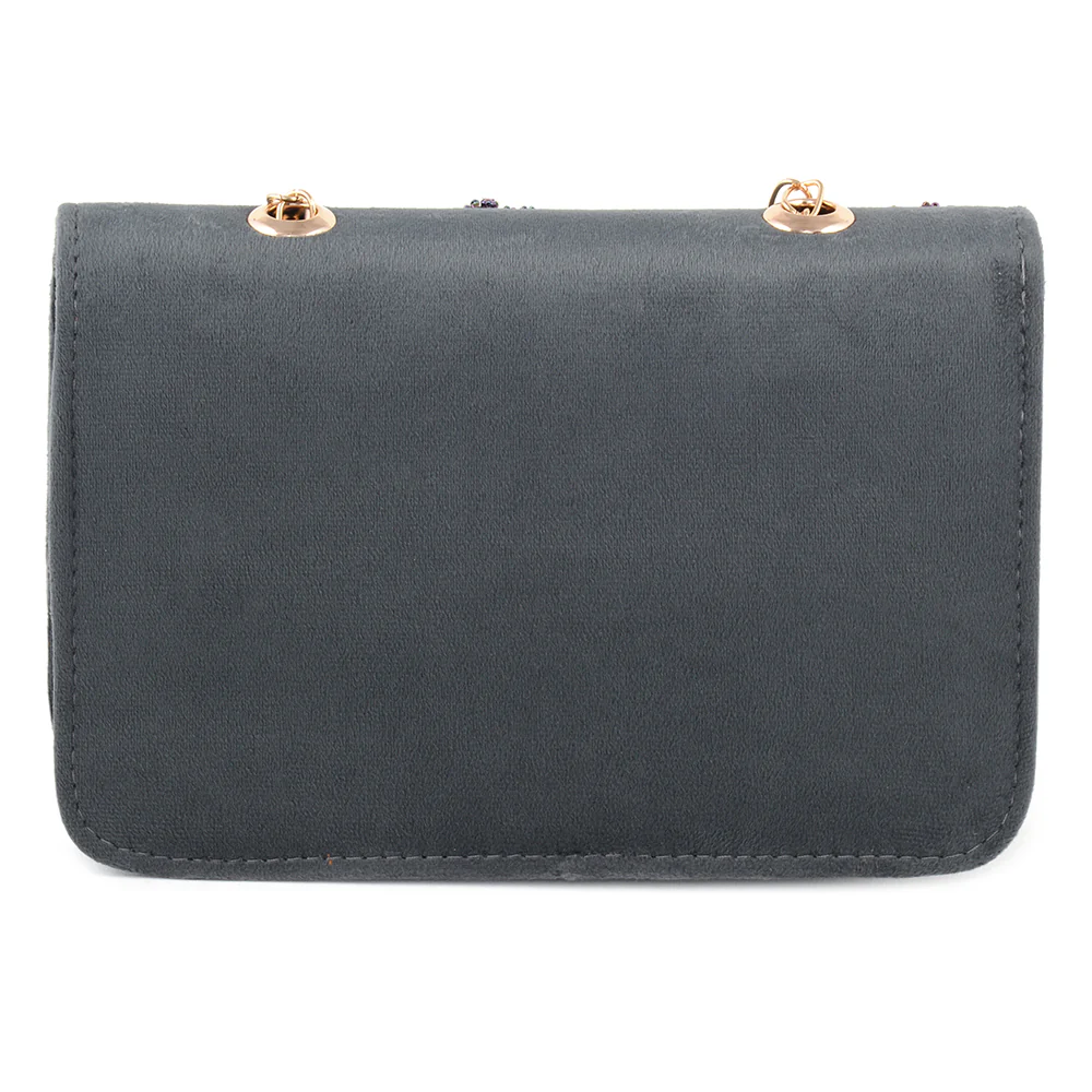 Luxe Embellished Shoulder Bag - Image 3