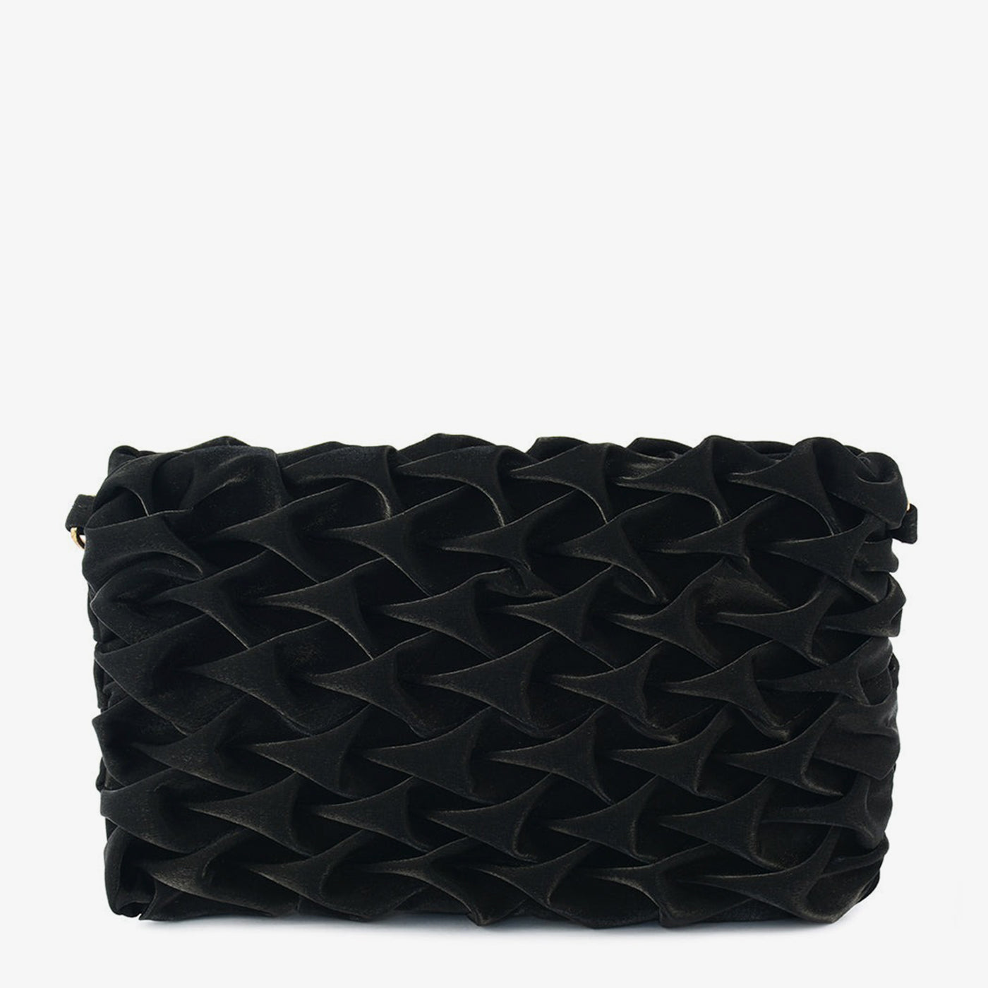 Textured Chain Clutch - Image 2