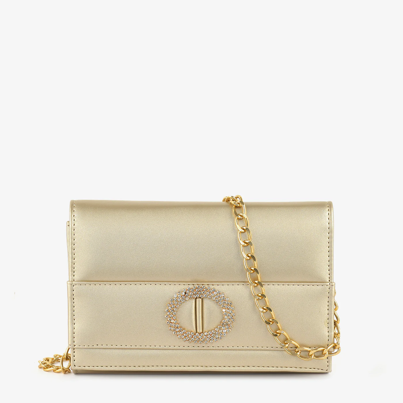 Golden Aura Chain Bag