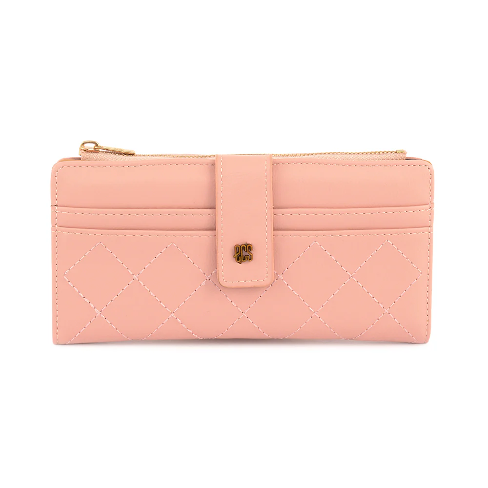 Embroidered Dual Compartment Wallet - Image 7