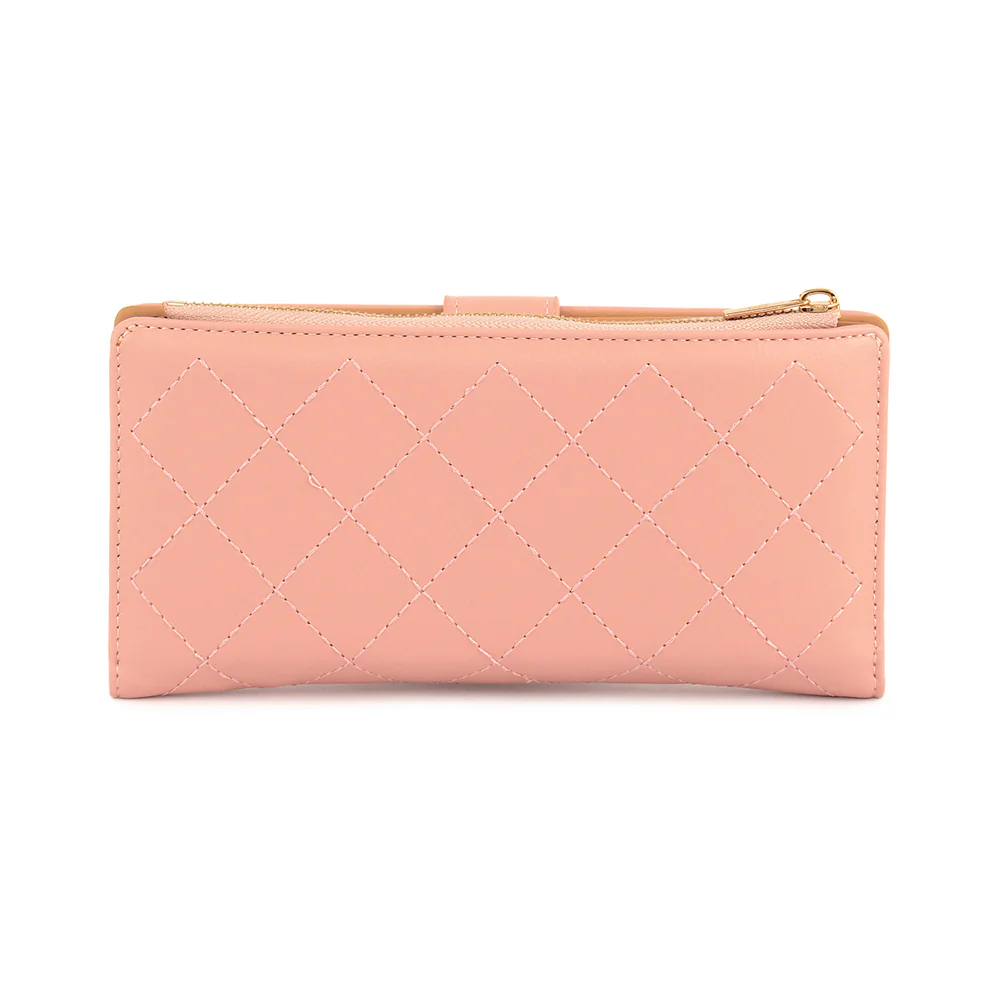 Embroidered Dual Compartment Wallet - Image 8