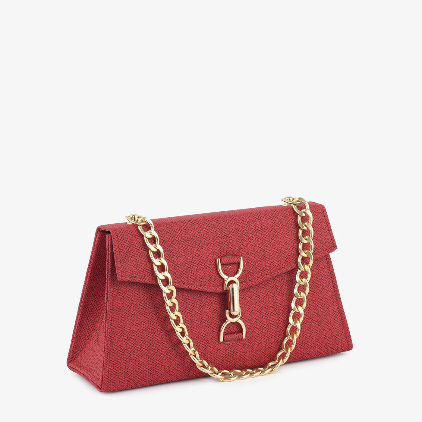 Textured Charm Shoulder Bag - Image 7