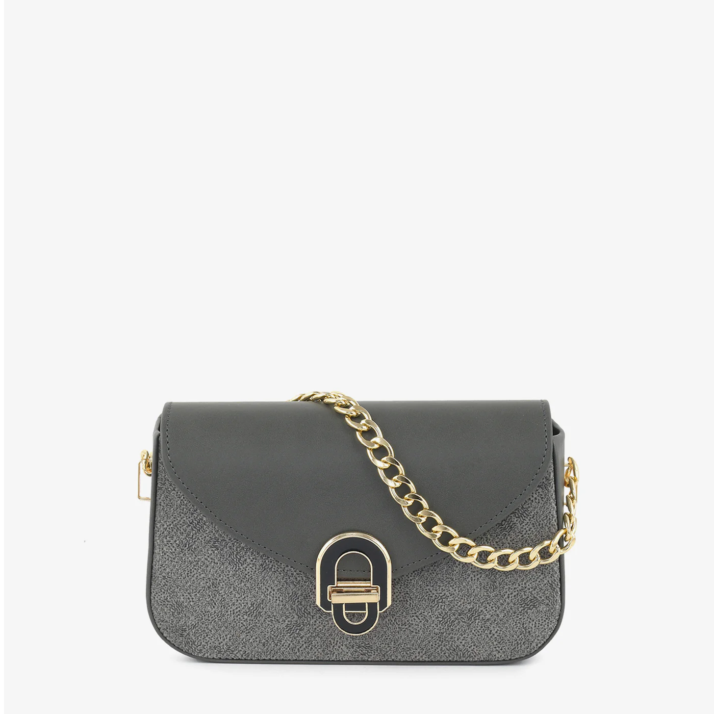 Earthy Contrast Chain Bag - Image 5